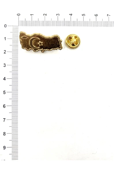 BAYRAK TEMALI ROZET (5 ADET) - Resim 3