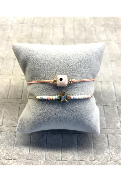 MODA TASARIM EL İŞÇİLİĞİ AYARLANABİLİR BİLEKLİK - 9