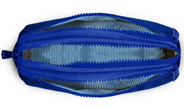 Coral High Mavi Beyaz Erkek Çocuk Üç Gözlü Kalemlik - Resim 3