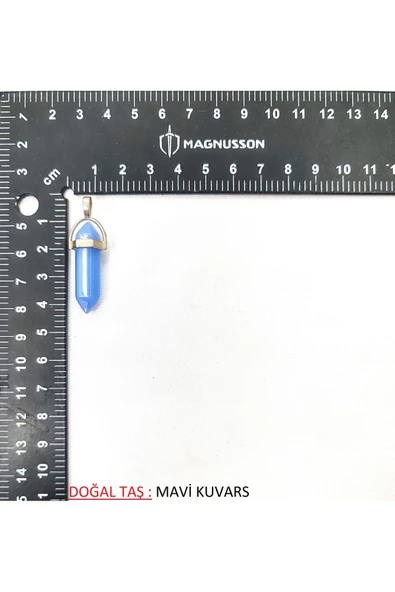 PİRAMİT DOĞAL TAŞ KOLYE UCU - Resim 4