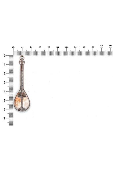 MÜZİK ALETİ FİGÜRÜ İLE İLGİLİ METAL AKSESUARLAR VE KOLYE UÇLARI ürün görseli 1