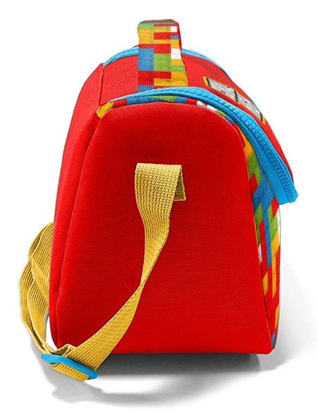 Coral High Thermo Beslenme Çantası - Erkek Çocuk, Kırmızı Yapı Blokları - Resim 3