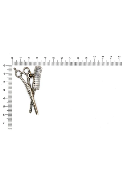 MAKAS VE TARAK İLE İLGİLİ METAL AKSESUARLAR VE KOLYE UÇLARI - Resim 3