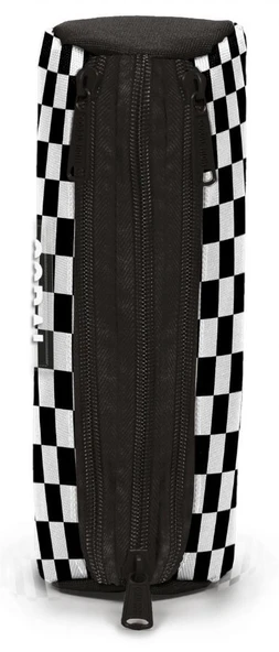 Coral High Erkek Çocuk Siyah/Beyaz Dama Baskılı Okul Kalem Çantası - Resim 2