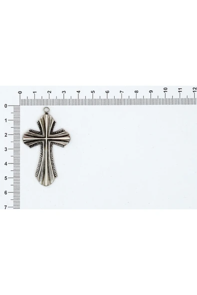 HAÇ FİGÜRÜ İLE İLGİLİ METAL AKSESUARLAR VE KOLYE UÇLARI - Resim 6