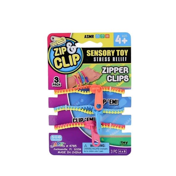 Zip&Clip Zipper Clips 3 lü