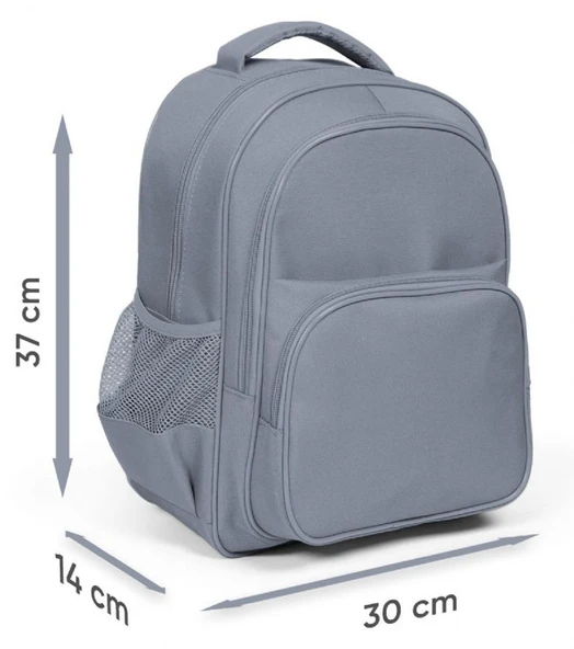 Coral High Siyah Sarı Robot Erkek Çocuk İlkokul Okul Sırt Çantası - Resim 5