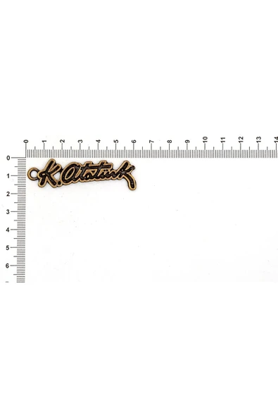 ATATÜRK İLE İLGİLİ METAL AKSESUARLAR VE KOLYE UÇLARI - 5