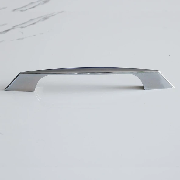Mobilya Mutfak Dolabı Çekmece Dolap Kapak Kulpu Kulbu Metal Kulpları 128 Mm Krom Renk - Resim 5