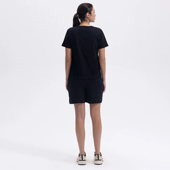 Ellesse Kadın Siyah Tişört – EF446-BK - 6