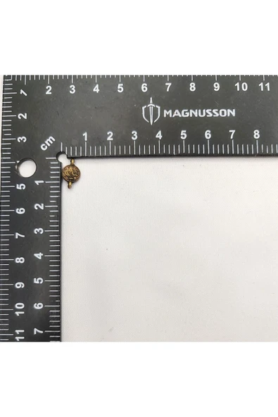 8-10 MM OSMANLI TUĞRA PARA (ÇİFT KUPLU MAÇALI) (50 ADET) - Resim 2