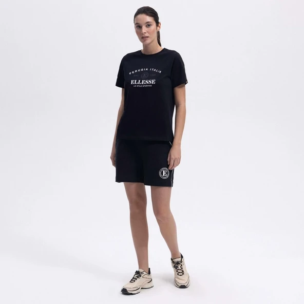 Ellesse Kadın Siyah Tişört – EF446-BK - 4