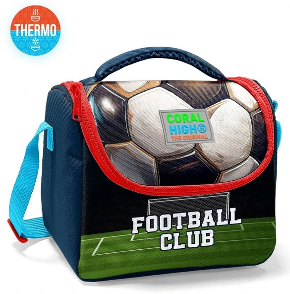 Coral High Beslenme Çantası 11795, Erkek Çocuk, Lacivert Yeşil Futbol, Isı Yalıtımlı - Resim 2