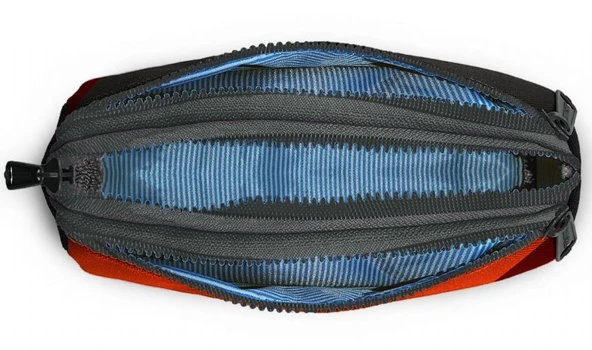 Coral High Erkek Çocuk Bordo Turuncu Üç Gözlü Okul Kalem Çantası - Resim 3