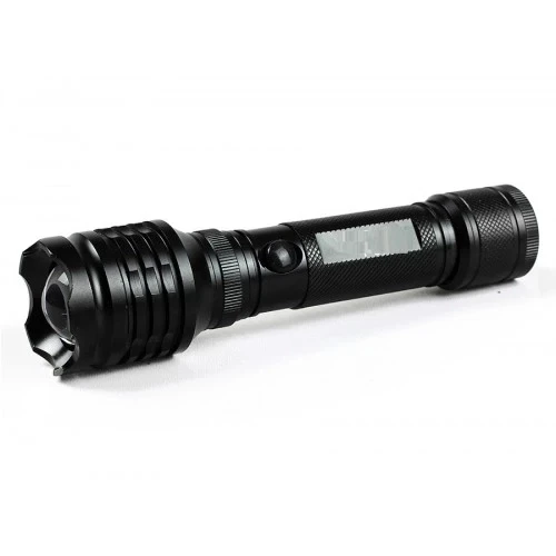 Alüminyum Şarjlı Zoom'lu El Feneri F6055 - 3