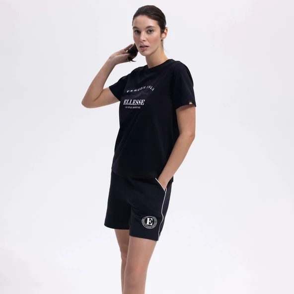 Ellesse Kadın Siyah Tişört – EF446-BK - 2