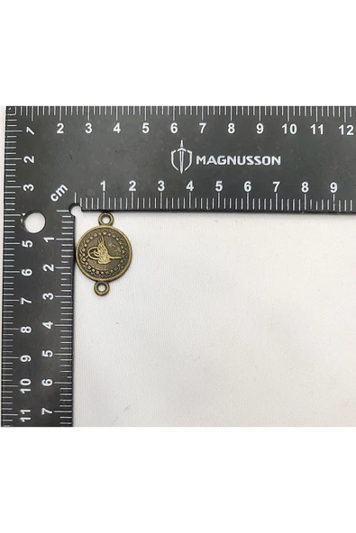 20 MM OSMANLI TUĞRA PARA (ÇİFT KUPLU DÜZ) (50 ADET)