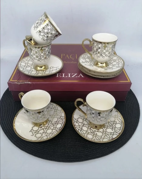 ŞNR 101880 KAHVE FİNCANI ELİZA 6'LI