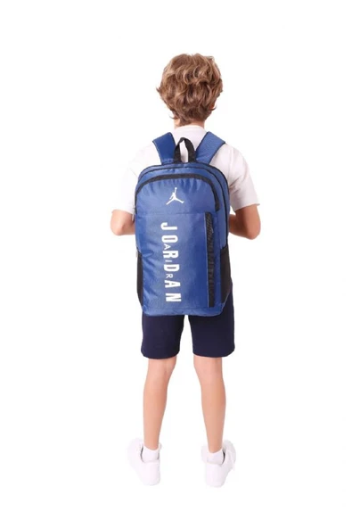 Jordan Air Nevada Lacivert Dört Bölmeli Erkek Okul ve Günlük Sırt Çantası - JA-Q3152 - Resim 5