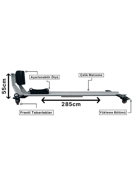 Torque-MX Motosiklet Taşıma Platformu LT1 - 3