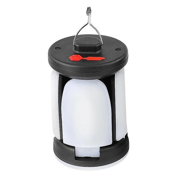 PowerMaster MX-Z04 150 Watt 4 Kanatlı USB Şarjlı 1800 mAh Kamp Çadır Lambası - 2