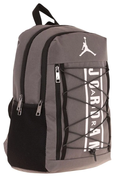 Jordan Air New Orlieans Gri Üç Bölmeli Okul, Günlük, Seyahat Sırt Çantası - Erkek - Q3157 - Resim 2