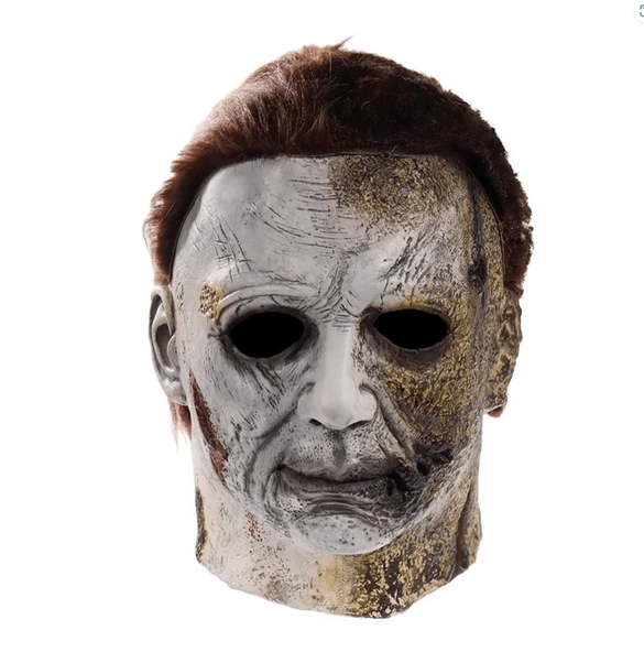 Michael Myers Lateks Maske - Michael Myers Et Maske Kafaya Tam Geçmeli - 5