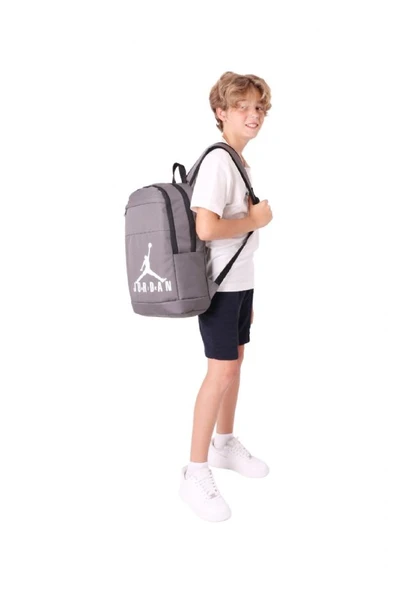 Jordan Air Olympia Gri Erkek Sırt Çantası (Dört Bölmeli) - Q3119 - Resim 4