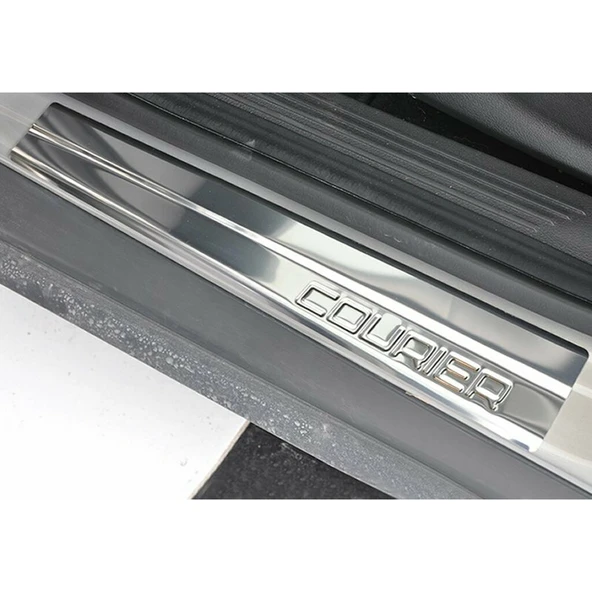 Courier Krom Kapı Eşiği 4 Parça 2014 Sonrası Paslanmaz Çelik - Resim 3