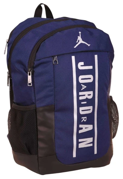 Jordan Air Boston Lacivert Renk Laptop Bölmeli Okul ve Günlük Sırt Çantası - Q3114 - 2