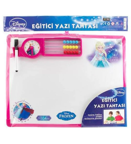 Frozen Karlar Ülkesi Oyuncak Eğitici Yazı Tahtası