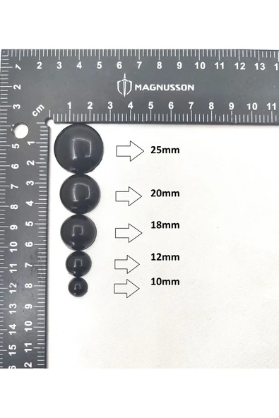 AKRİLİK KABŞON TAŞ (10 ADET) ürün görseli 1