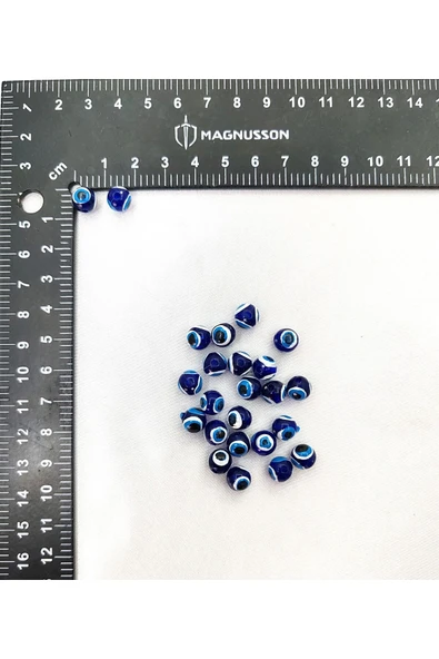 AKRİLİK NAZAR BONCUĞU (50 ADET) - Resim 3