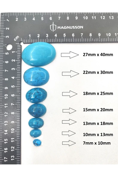 AKRİLİK KABŞON TAŞ (10 ADET) ürün görseli 1