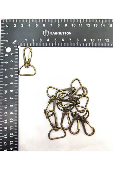 ANAHTARLIK VE ÇANTA KLİPSİ (10 ADET) - Resim 7