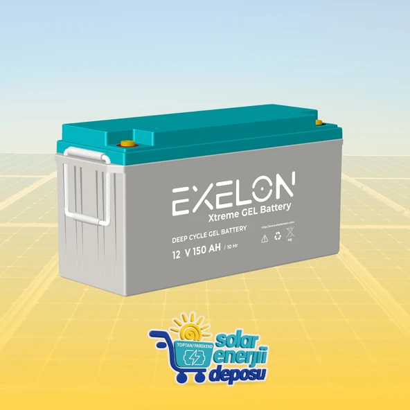 Solar Enerji Deposu 4000W Jel Akülü Güneş Enerjisi Paketi - 4