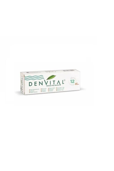 Denvital Bitkisel Diş Macunu 75 ml