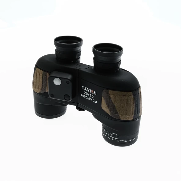 20x50 Pro Dürbün Perma Focus Netleme Su Geçirmez Siyah - 5