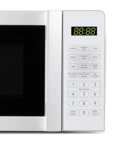 Altus ALMD 25 20 lt Beyaz Mikrodalga Fırın - 4