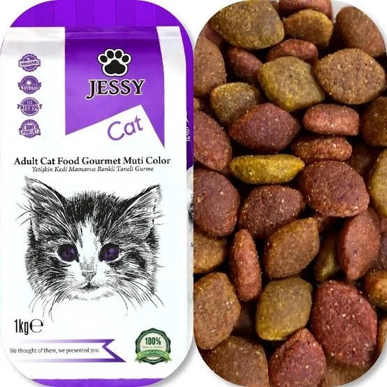 Jessy Yetişkin Renkli Taneli Gurme 15 kg Kedi Maması ürün görseli