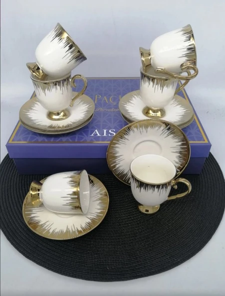 ŞNR 101879 KAHVE FİNCANI AİSA 6'LI