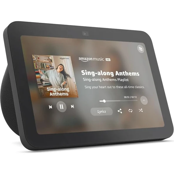 Echo Show 8 Smart Display With Alexa Siyah-E