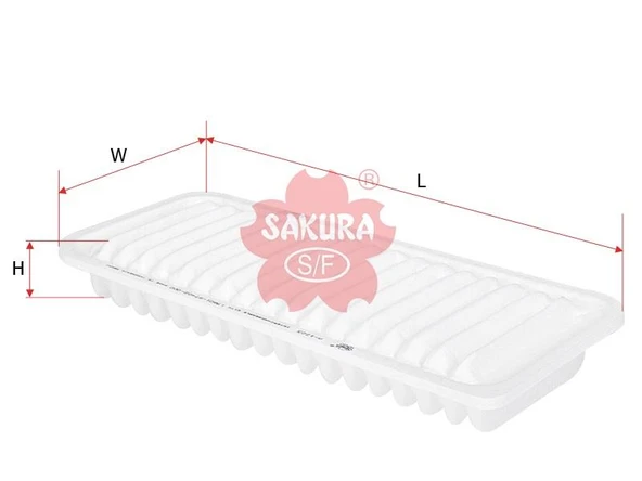 Hava Filtresi Sirion 2005- 1.3 / Yrv 2001- 1.3 ürün görseli 1