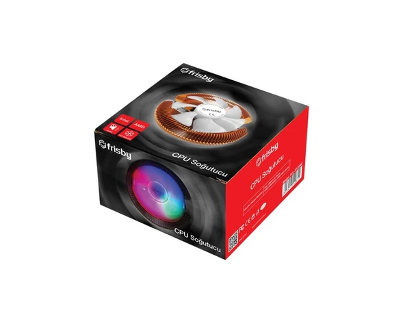 FRISBY FAN CPU COMBO FCL-F1314C INTEL 1366/115X-AMD AM2/AM2+/AM3/AM4 - 3