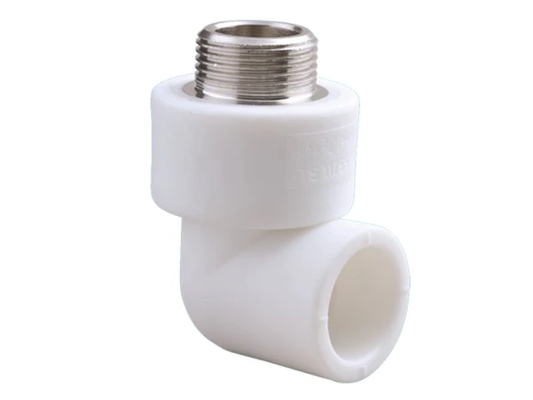 Pvc Boru PPRC Dış Dişli Dirsek 25x3/4'' 10 Adet ürün görseli