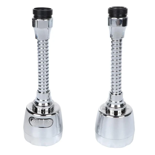 Ayt Sunup SN-27116 2 Kademeli Tasarruflu Mutfak Musluk Başlığı Universal 175x51mm - 4