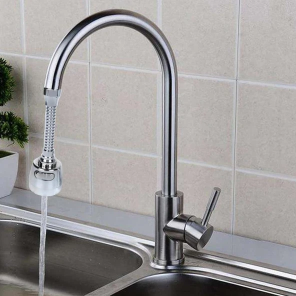 Ayt Sunup SN-27116 2 Kademeli Tasarruflu Mutfak Musluk Başlığı Universal 175x51mm - 2