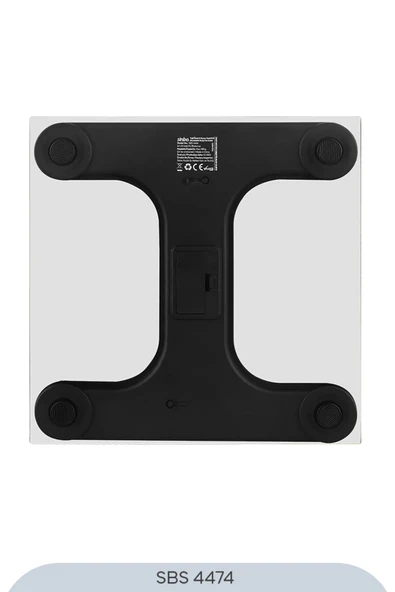 SİNBO SBS-4474 26x26 CM Bluetooth Dijital Yağ Su Kas Vücut Kitle Endeksi Kilo Ölçer Tartı Baskül - 5