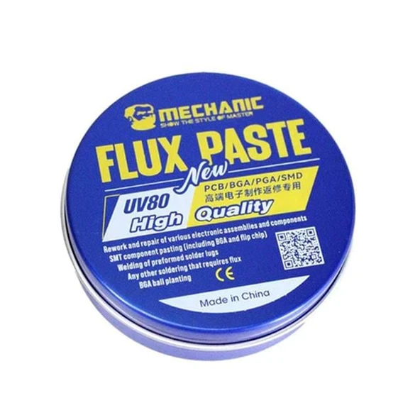 Powermaster UV80 80 Gram Lehim Flux Pastası PCB-BGA-PGA-SMD - 4
