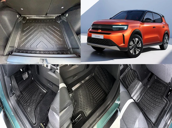 Rizline Opel Frontera Hybrit 3D Havuzlu Paspas ve Sabit Zemin  Bagaj Havuzu Set ürün görseli